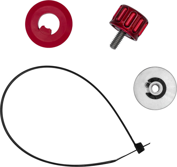 SEAT SCREW RED