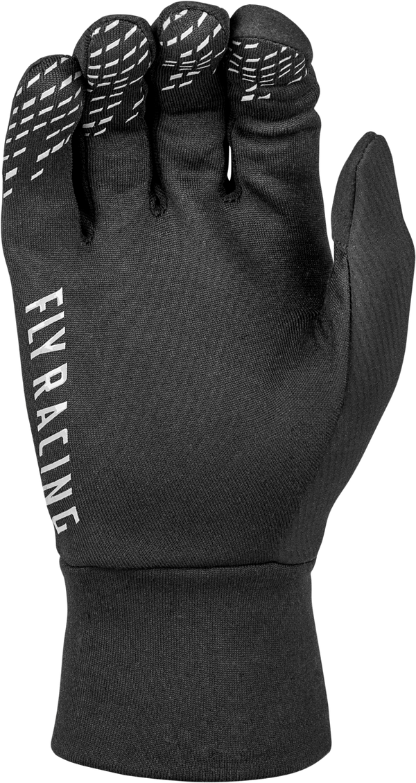 GLOVE LINERS BLACK LG