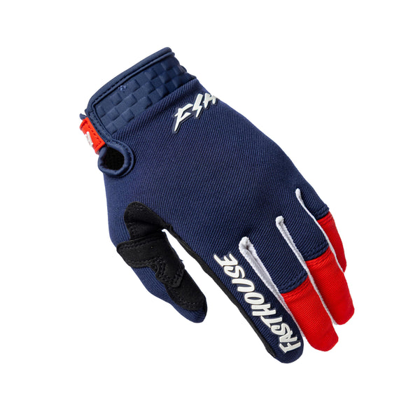 SPEED HUDSON GLOVE BL/RD
