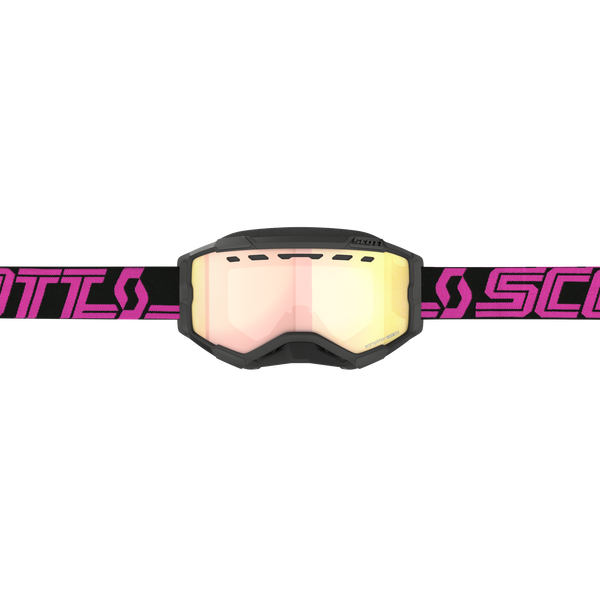 FURY SNOWCROSS GOGGLE BLACK/ PINK ENHANCER ROSE CHROME | 278605-1254348