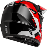 YOUTH MX-46Y CYCLUS HELMET BLACK/RED YM