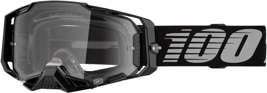 ARMEGA GOGGLE BLACK CLEAR LENS | 50004-00030