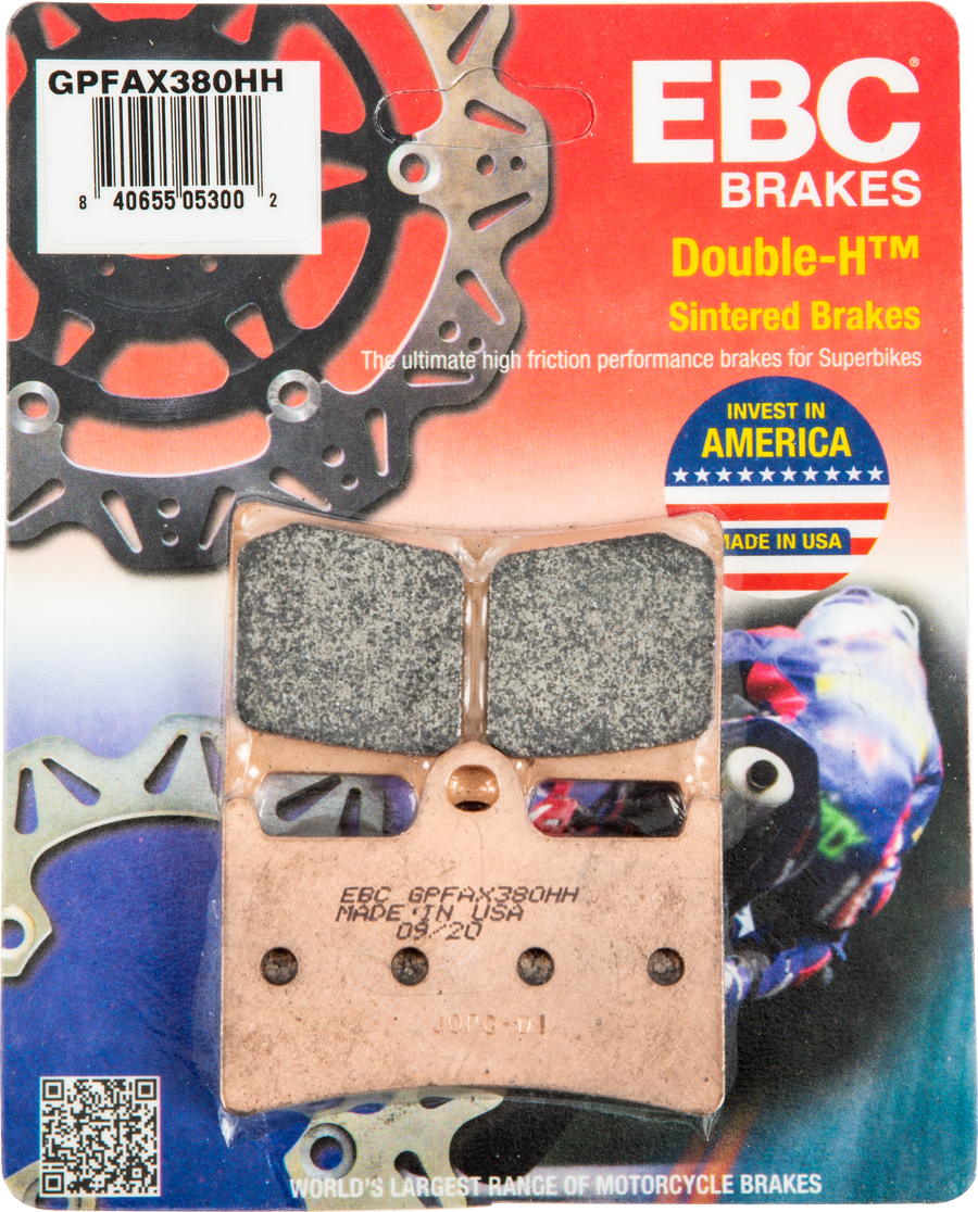 GPFAX BRAKE PADS RACE ONLY