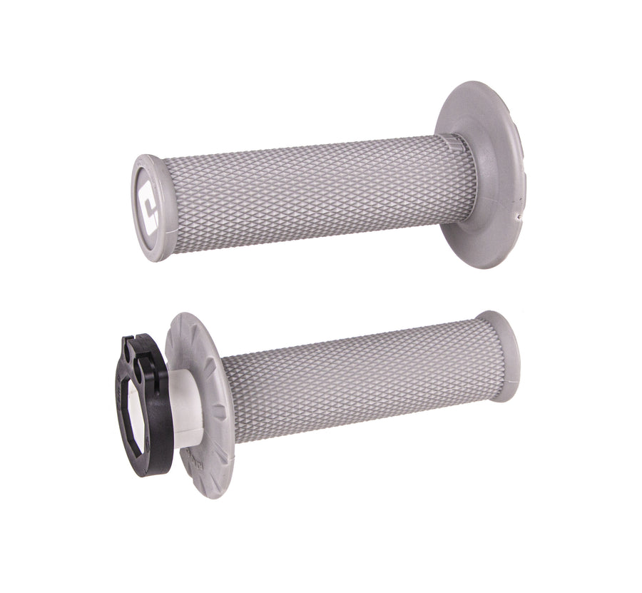 MX V2 LOCK-ON GRIPS NO WAFFLE GREY/SOFT COMPOUND | H36NWG