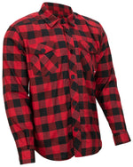 NORU CHK SHIRT RD/BK CHK