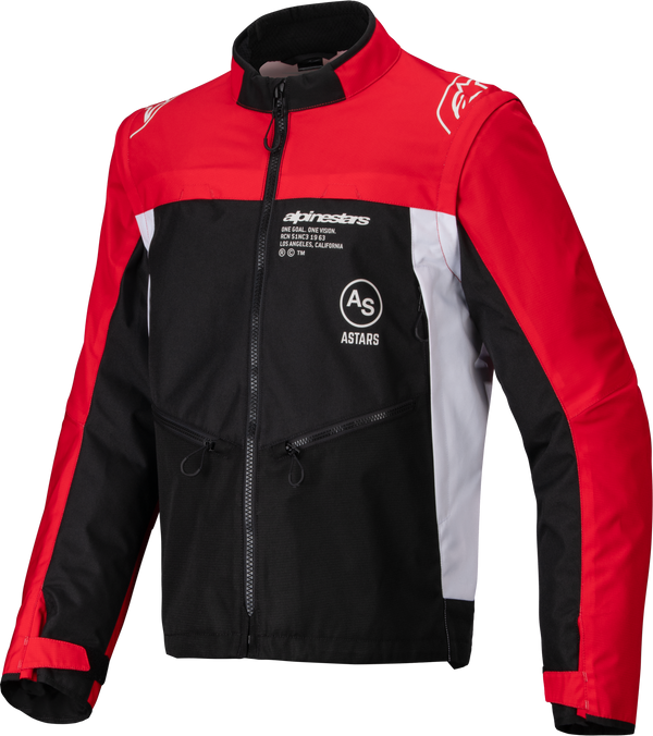 PRO-DURA JACKET BLACK/BRIGHT RED/WHITE