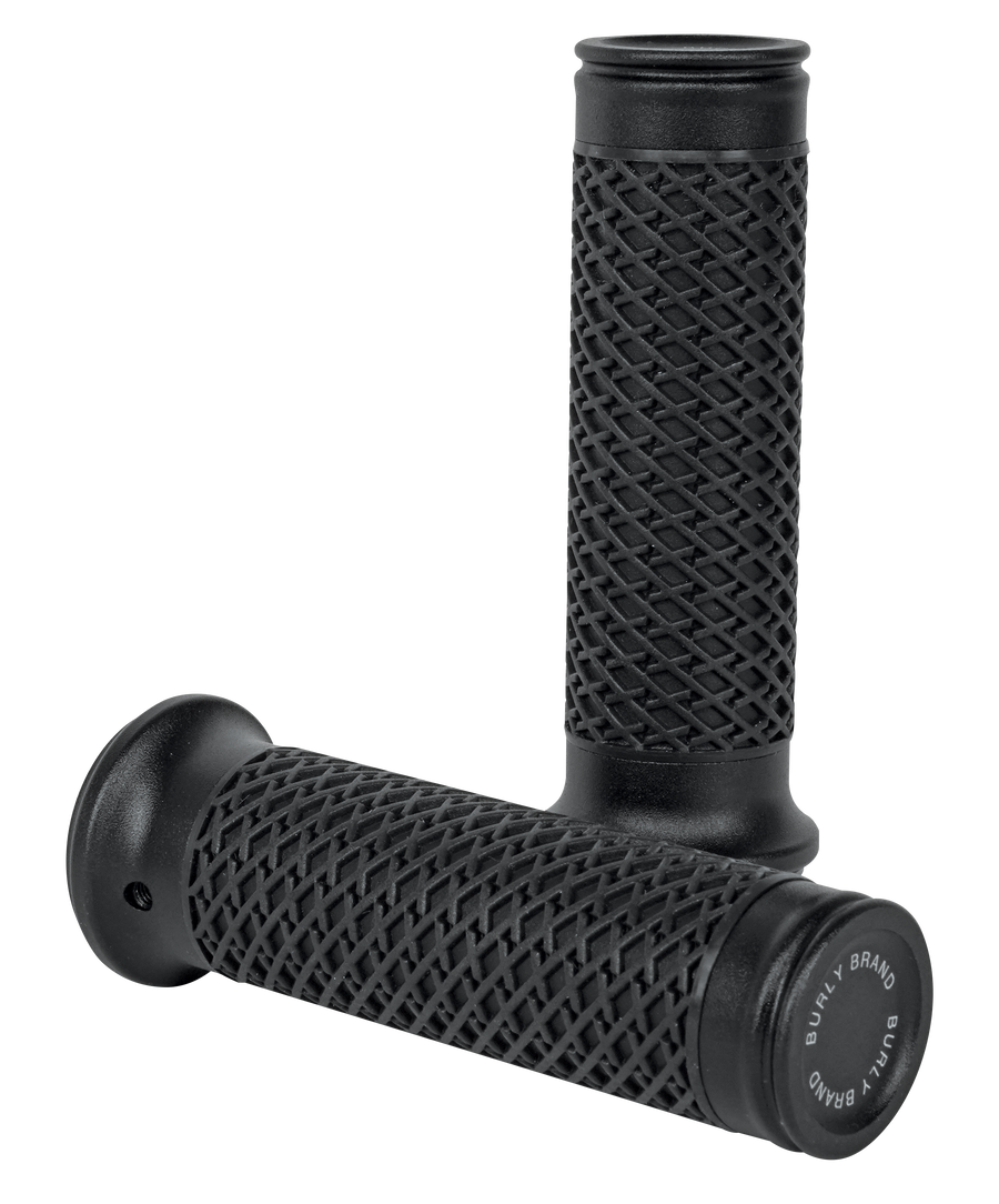SLASH CUT GRIP SET 7/8" PR BLACK | B16-1001B