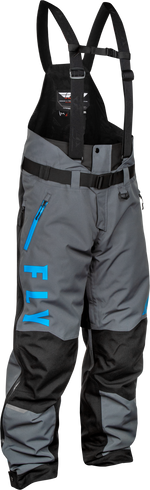CARBON BIB GREY/BLUE 2X