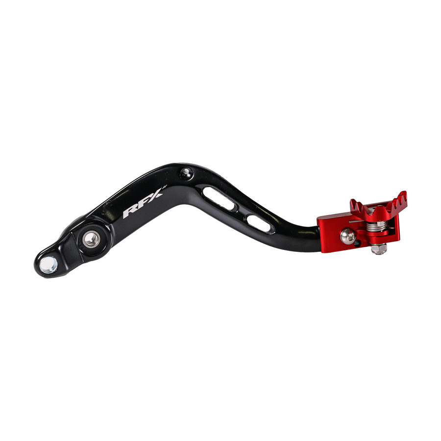 REAR BRAKE PEDAL RED FOLDING-TIP BETA | FXRB 80100 99RD