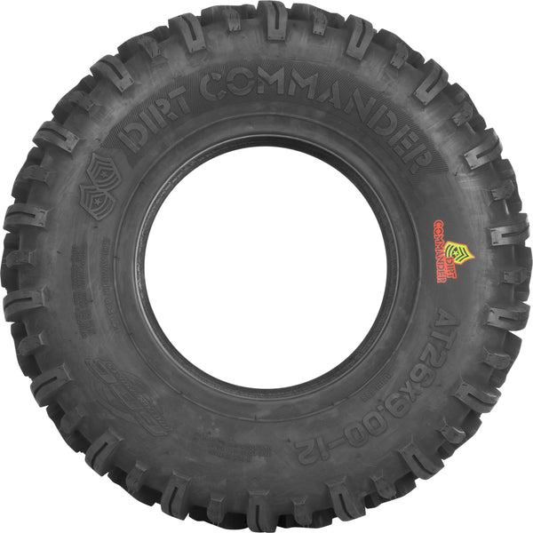 TIRE DIRT COMMANDER FRONT 26X9-12 BIAS LR570LBS