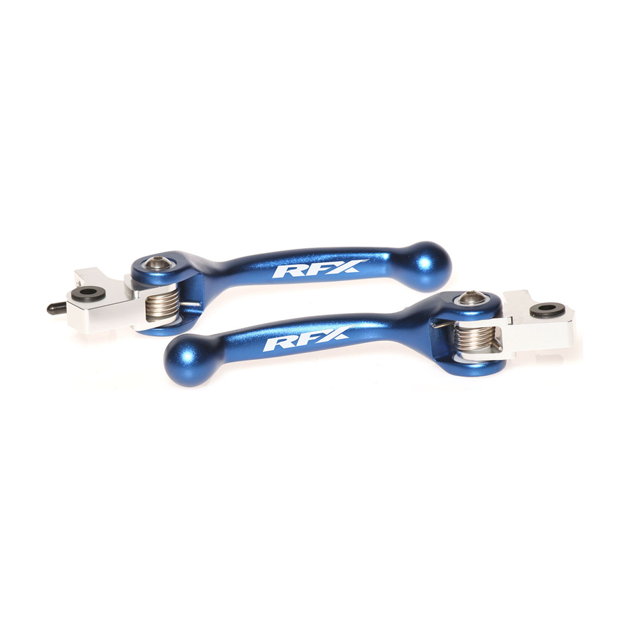 FLEXIBLE LEVER SET BLUE KTM/HUSQ/GAS | FXFL 50600 55BU