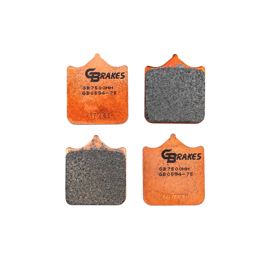 BRAKE PADS SINTERED CERAMIC | GB0594-75