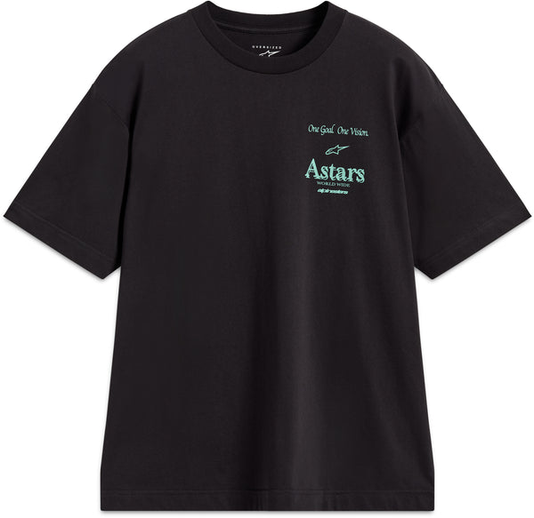 POST OVERSIZED SS CSF TEE BLACK