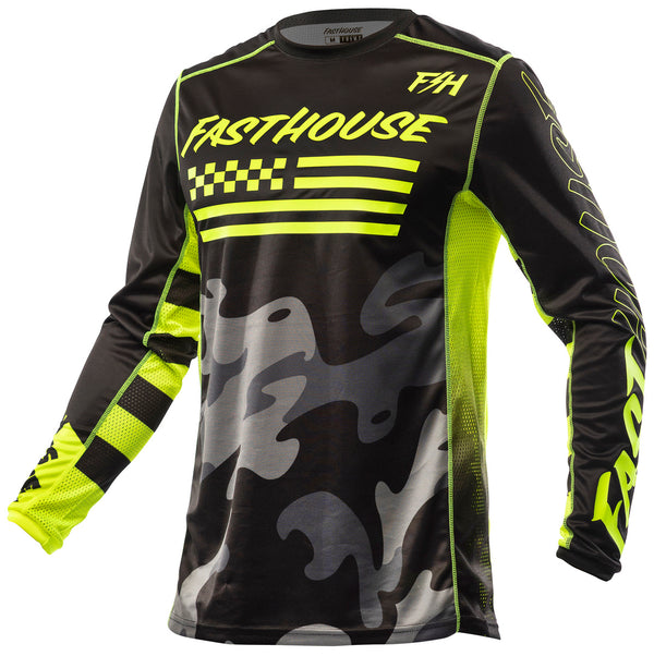 GRNDHOUS RIOT JRSY BK/VZ