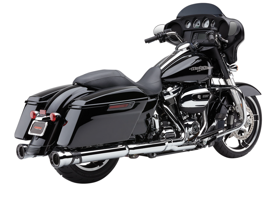 4" RACE-PRO SLIP-ONS CHROME FLH/FLT 17-25 | 6216