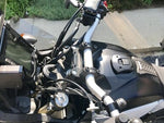 HANDLEBAR RISERS BLACK YAM