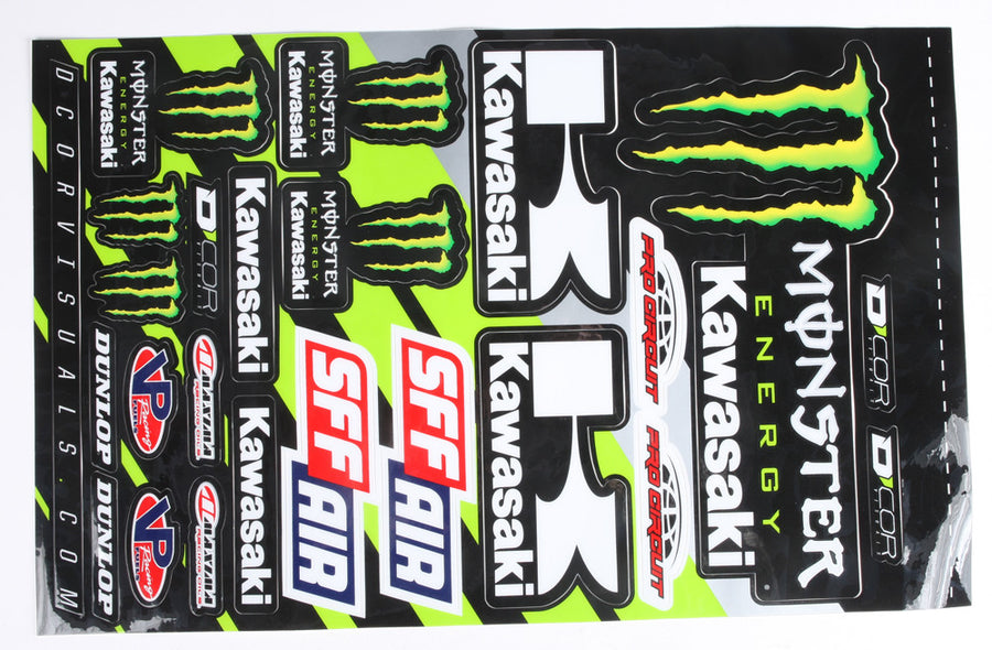 KAWASAKI DECAL SHEET | 40-20-116
