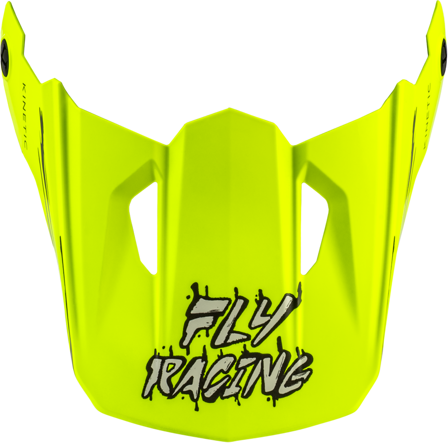 YTH KINETIC SURGE HELMET VISOR GREY/HI-VIS YS-YL
