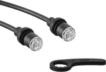 TS TAIL/BRAKE LIGHT UNIT S PAIR MATTE BLACK