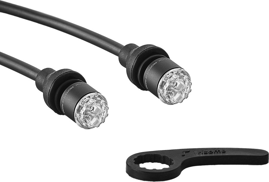 TS TAIL/BRAKE LIGHT UNIT S PAIR MATTE BLACK