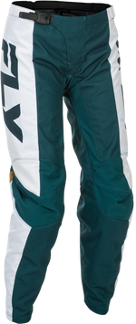 WOMEN'S F-16 PANTS TEAL/WHITE/GOLD SZ 13/14