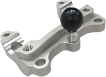 HANDLEBAR RISERS TOUR W/RAM BALL SILVER TRI