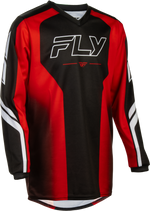 F-16 RAZE JERSEY BLACK/RED/WHITE