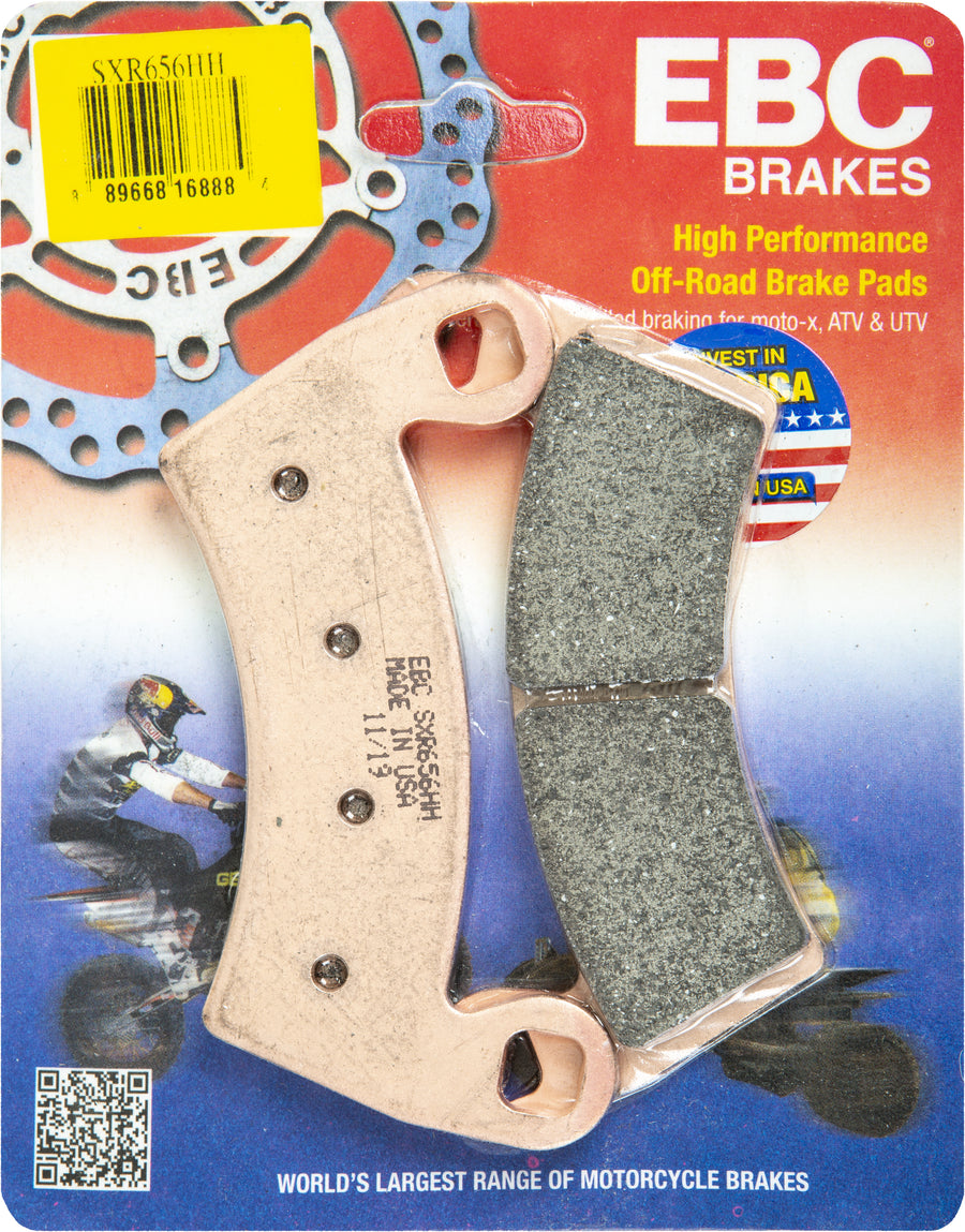 BRAKE PADS SXR656HH SINTERED SXR SERIES | SXR656HH