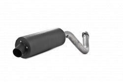 SINGLE SLIP-ON SYSTEM W/ 4.25" SPORT MUFFLER BLK | AT-6704SP