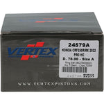 PISTON KIT HC FORGED 78.96/STD 14.4:1 HON
