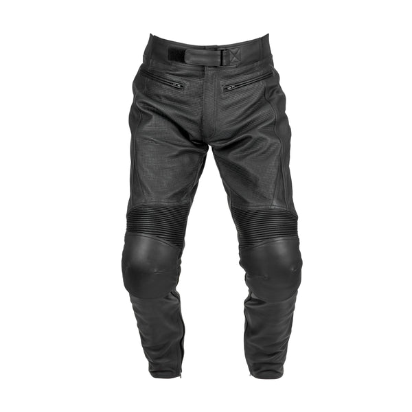 KURO LEATHER PANT BLK