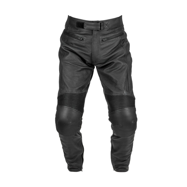 KURO LEATHER PANT BLK