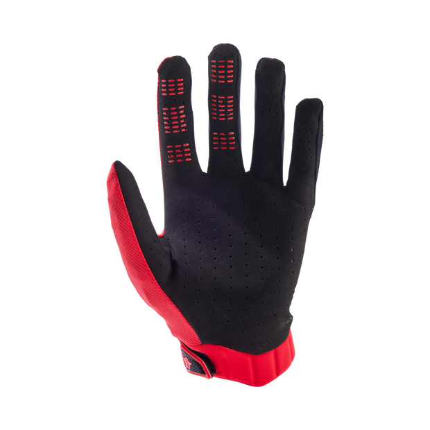 FOX RACING FLEXAIR GLOVE FLO RED