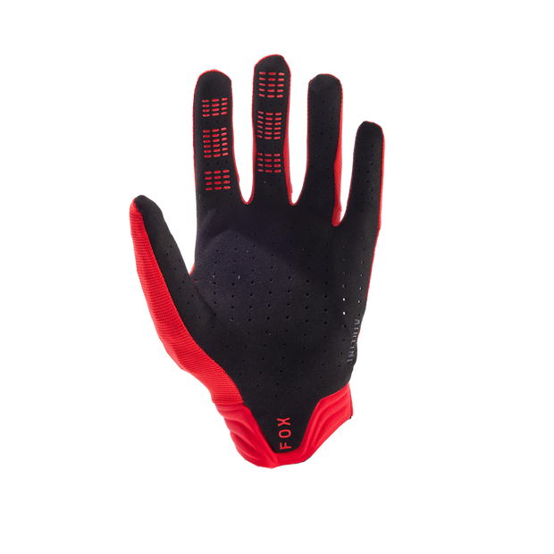 FOX RACING AIRLINE GLOVE FLO RED