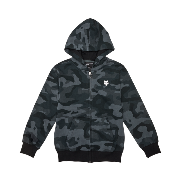 YTH FOX HEAD CAMO FLC ZIP