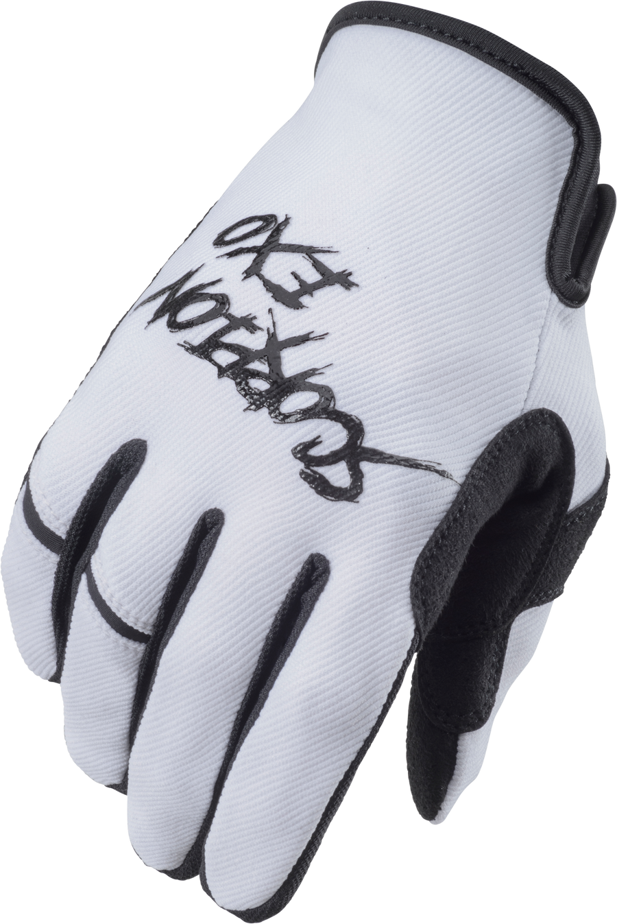 AIR-STRETCH GLOVES GRIND WHITE/BLACK