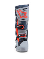 TECH 10 ENDURO BOOTS MID GRY/DRK GRY/RED FLUO