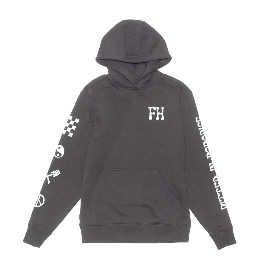 YTH LOSTBOY HOODPLOVR BLK
