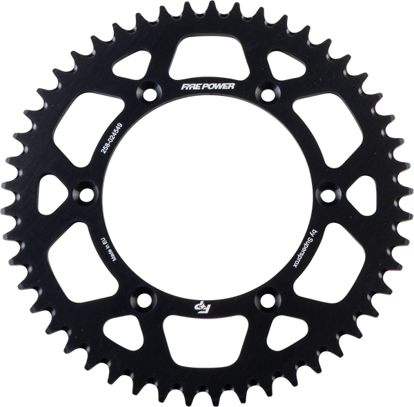REAR SPROCKET ALUMINUM 49T BLK