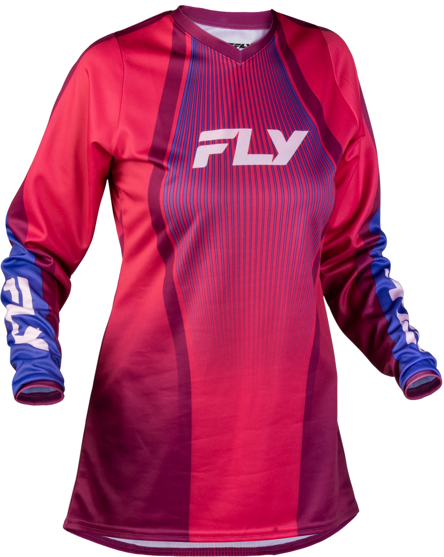 WOMEN'S F-16 LIFT JERSEY PINK/PURPLE/WHITE