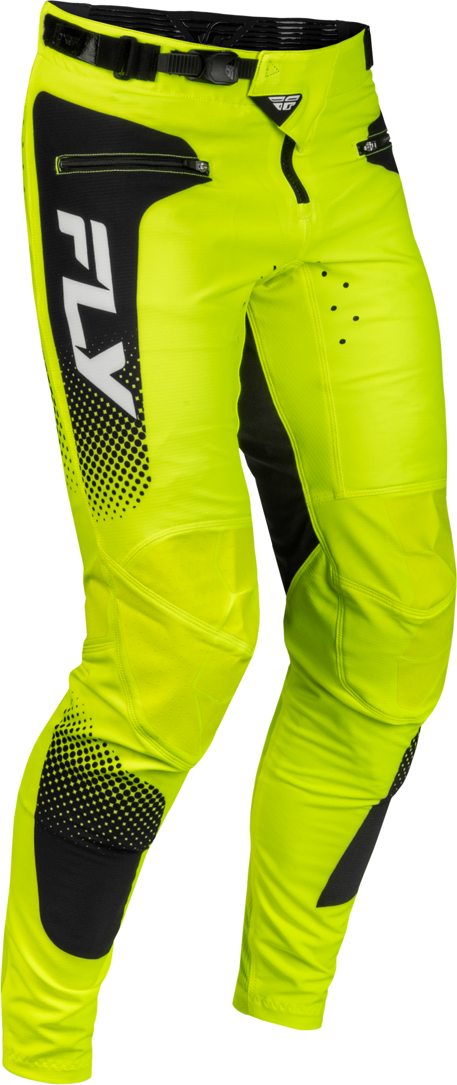 YTH RAYCE SONAR BICYCLE PANTS HI-VIS/BLACK/WHITE SZ 22