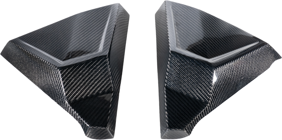 CARBON FIBER FXR SIDE COVERS FLH/FLT 09-23 (NON CVO)
