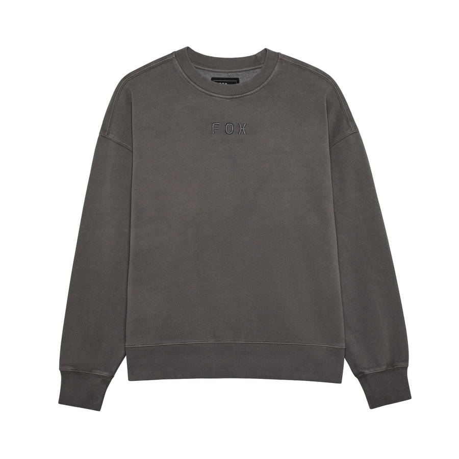 WORDMARK OVERSIZED FLEECE CREW