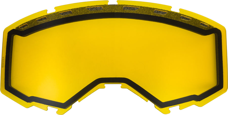 DUAL LENS WITH VENTS ADULT YELLOW | FLB-020