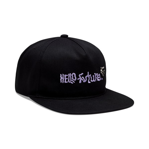 HELLO FUTURE SNAPBACK HAT