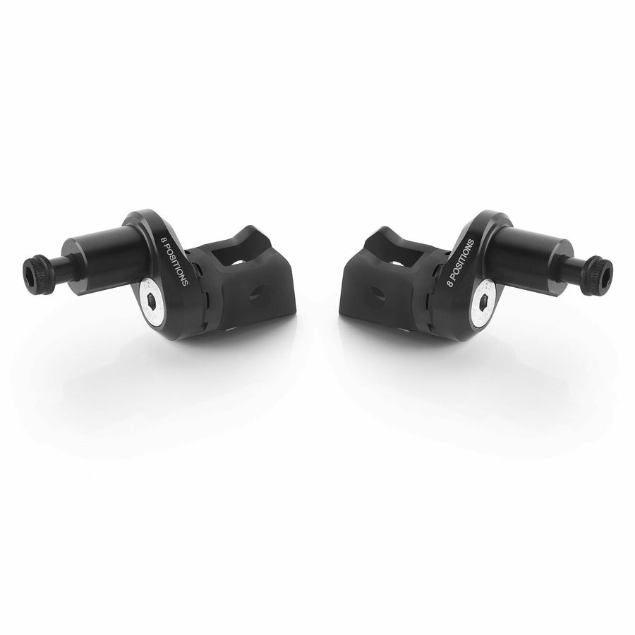 ECCESNTRIC FOOTPEG MOUNT KIT RIDER ADJUST BLACK PR | PE687B