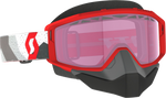 PRIMAL SNOW CROSS GOGGLE CAMO WHITE/RED ROSE TINT | 278606-7434134