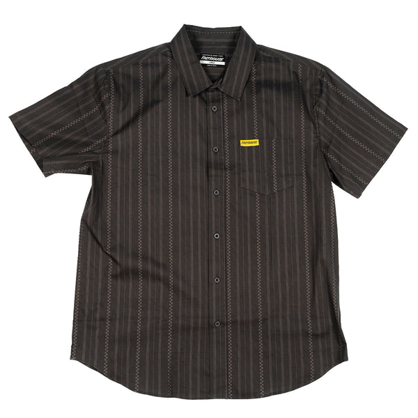 GALLERY SS BUTTON UP  BLK
