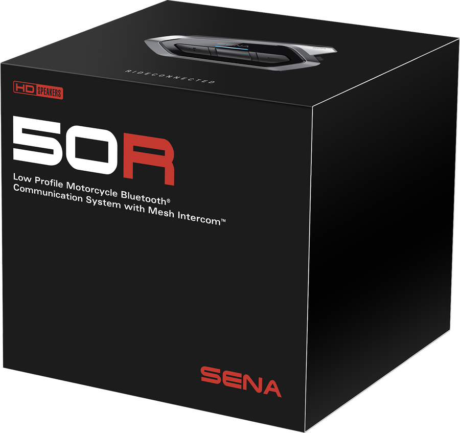 50R HD Bluetooth Communication System w/ Mesh Intercom