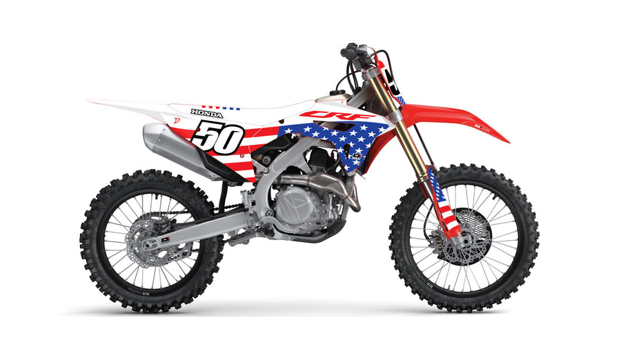 COMP KIT USA HONDA CRF250R/450R WHT BG | 20-10-301
